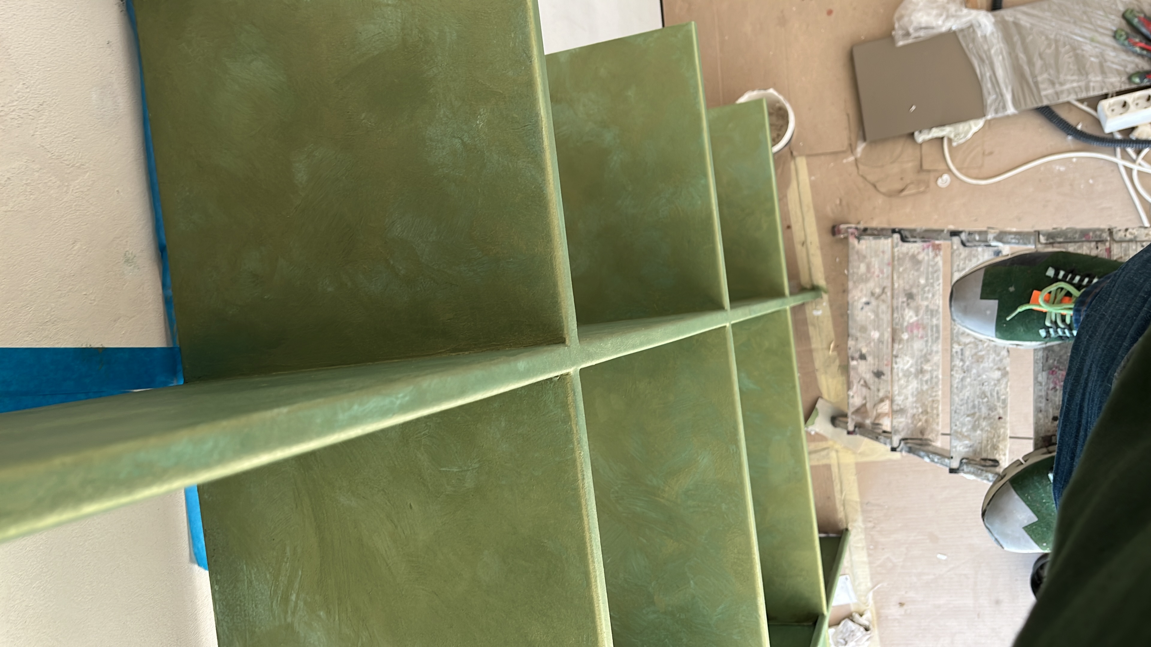 Mobilier finisaj custom – DuneWalls Vladimir Stanescu materiale Novacolor