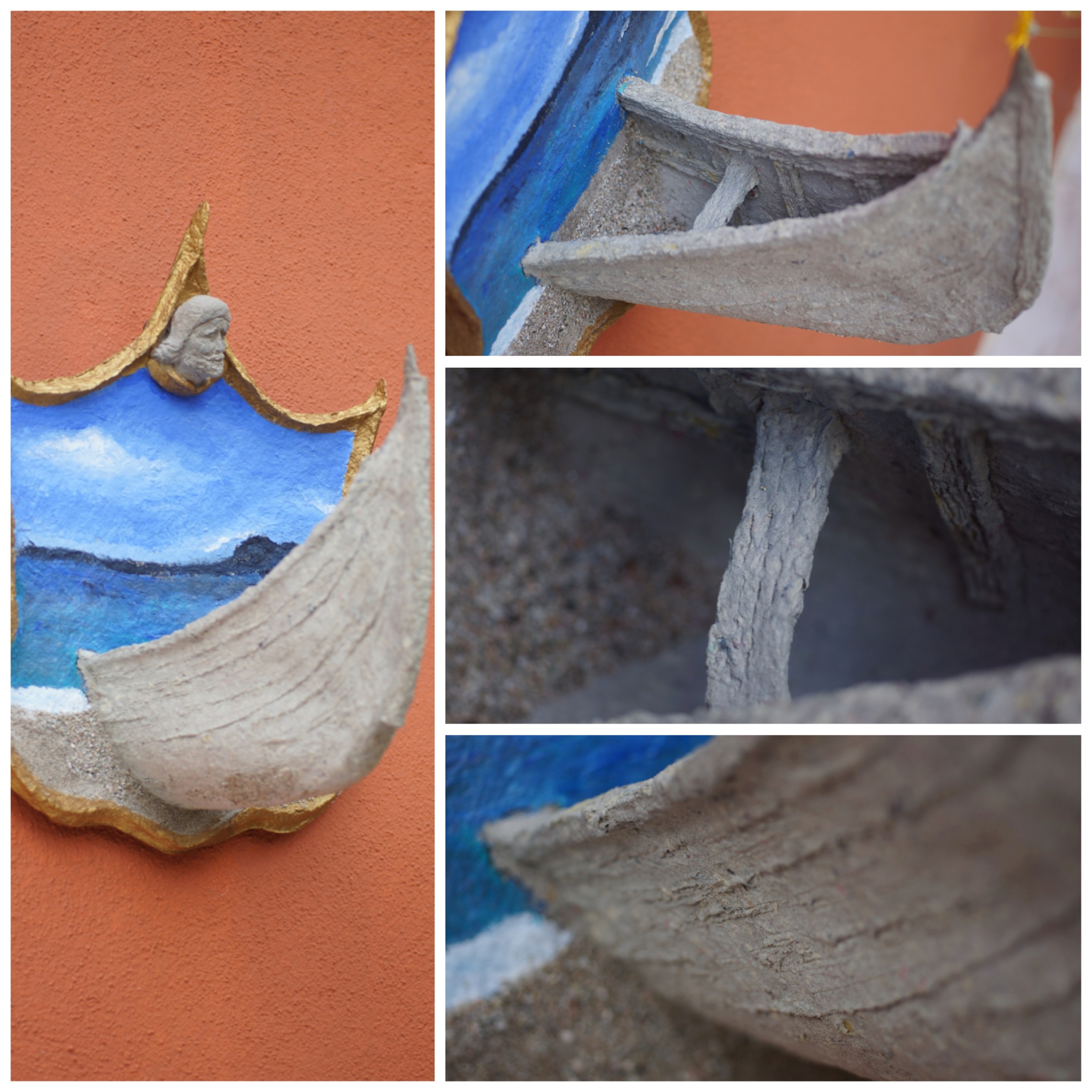 Decorațiuni Handmade Papier Maché – Decoratiuni de perete – DuneWalls Vladimir Stanescu materiale Novacolor