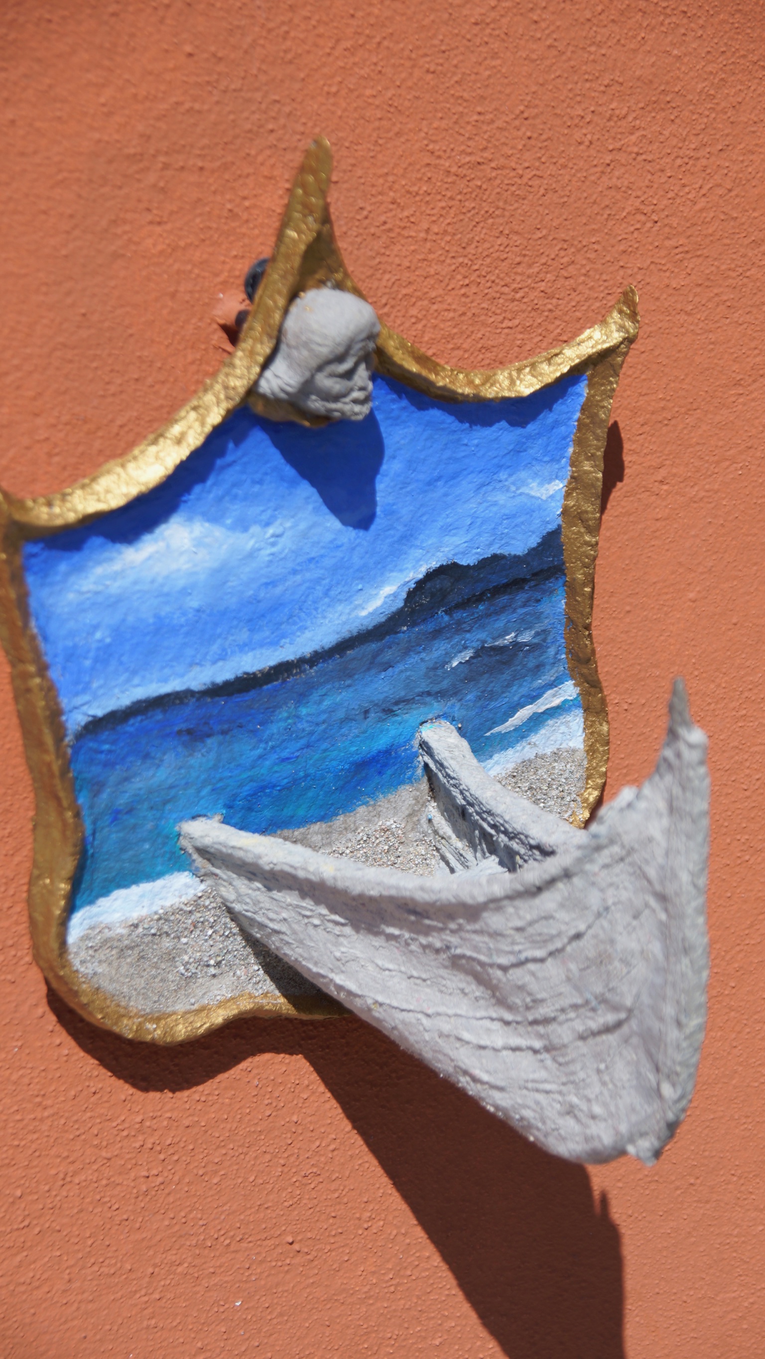 Decorațiuni Handmade Papier Maché – Decoratiuni de perete – DuneWalls Vladimir Stanescu materiale Novacolor