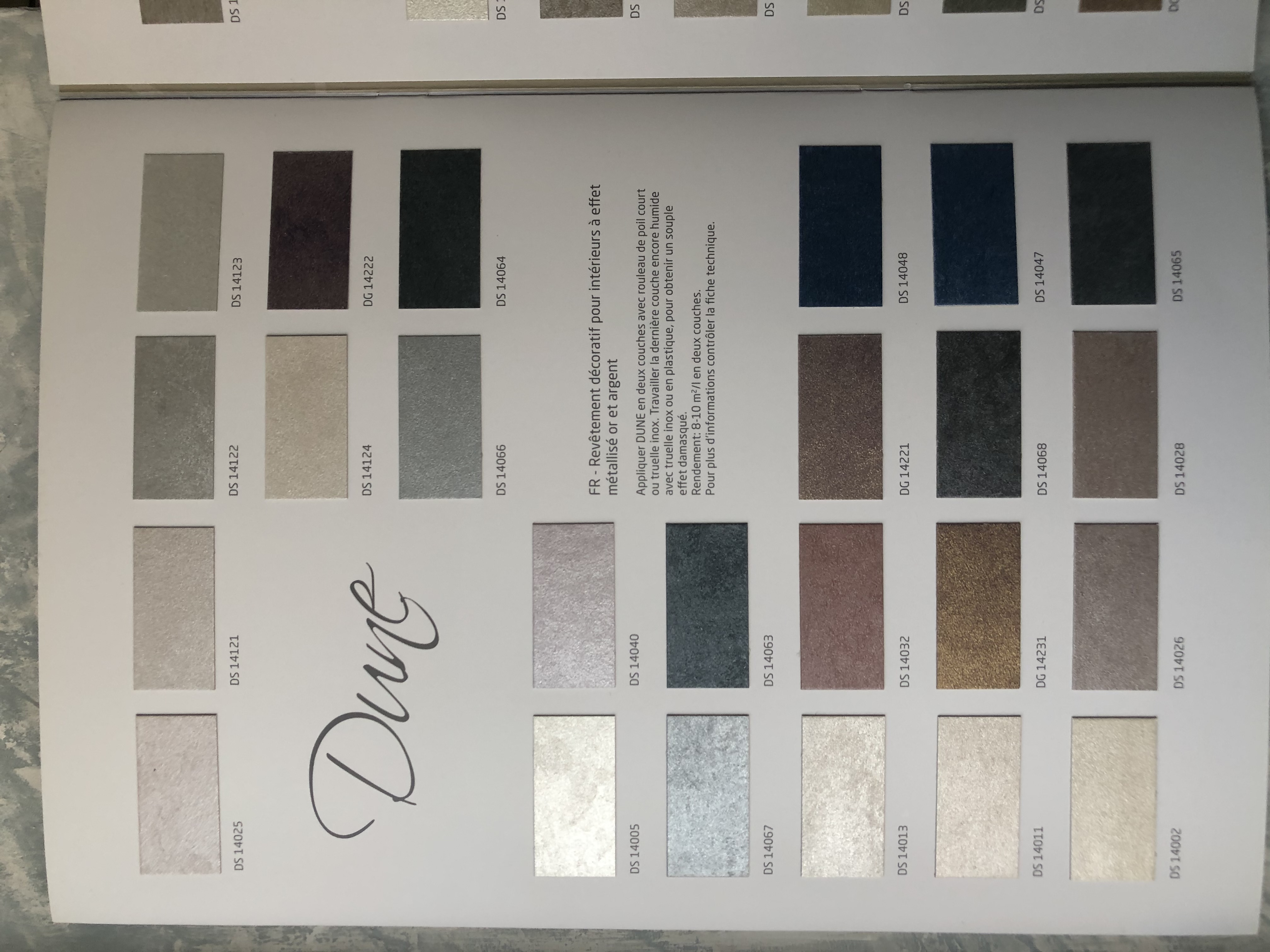 Sample Textures – DuneWalls Vladimir Stanescu materiale Novacolor