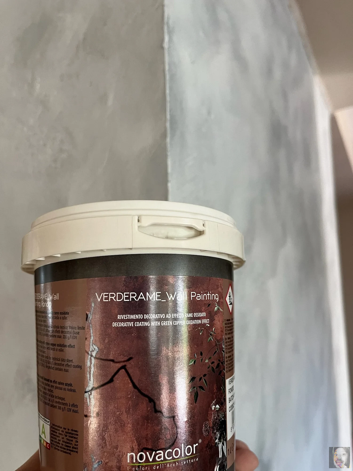 Vopsea Efect Oxidare ironic & Verderame – DuneWalls Vladimir Stanescu materiale Novacolor
