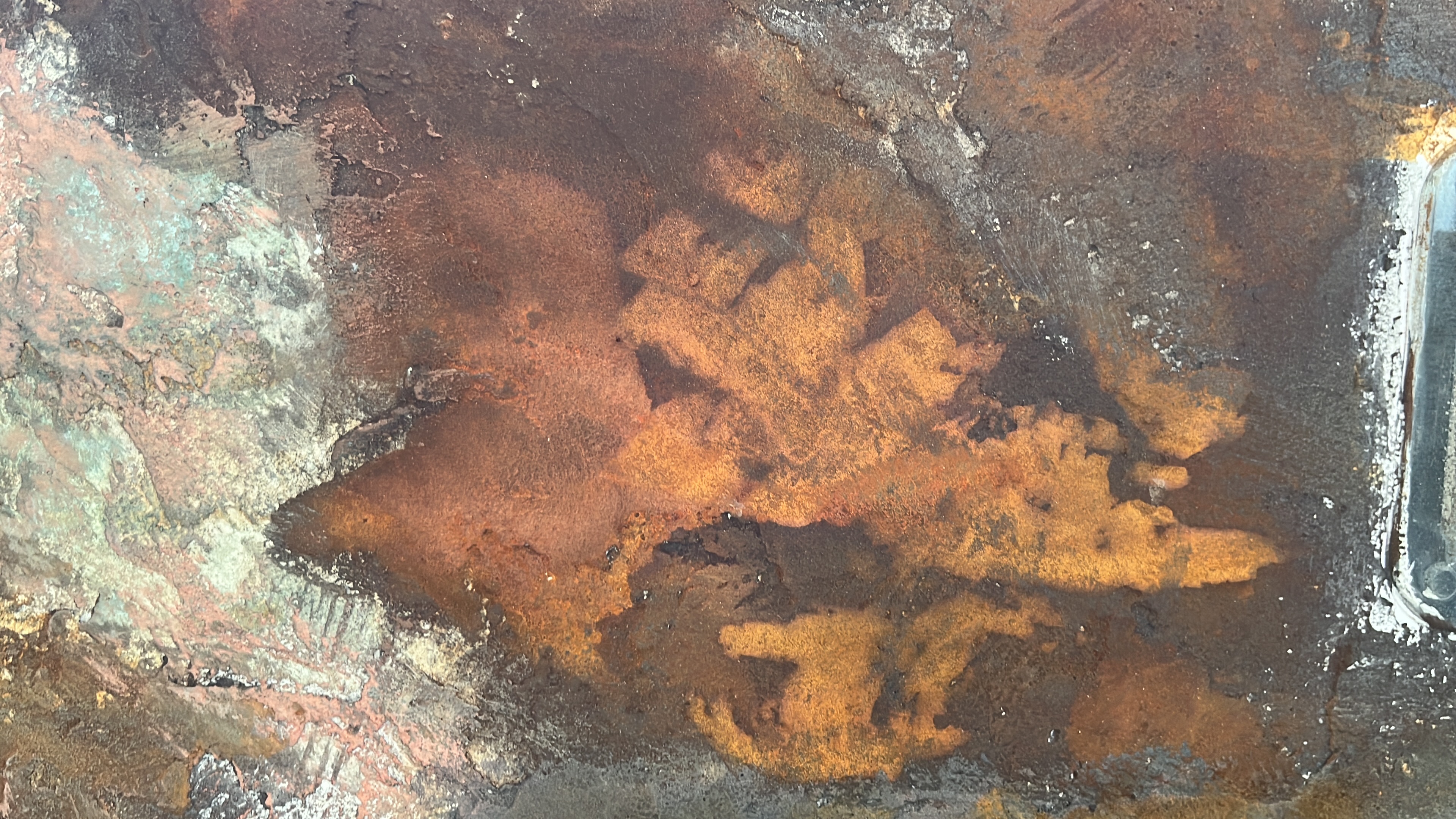 Vopsea Efect Oxidare ironic & Verderame – DuneWalls Vladimir Stanescu materiale Novacolor