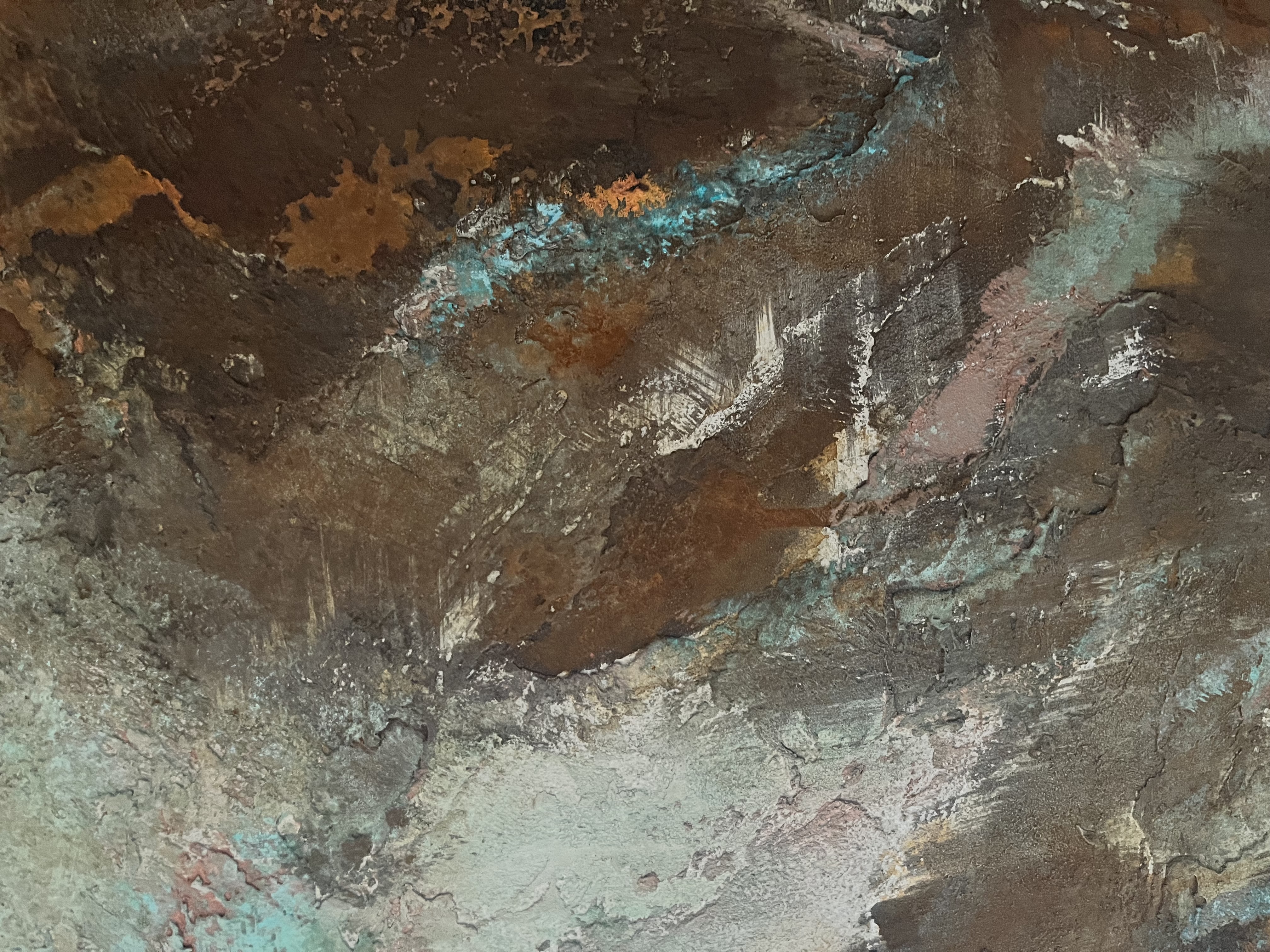 Vopsea Efect Oxidare ironic & Verderame – DuneWalls Vladimir Stanescu materiale Novacolor