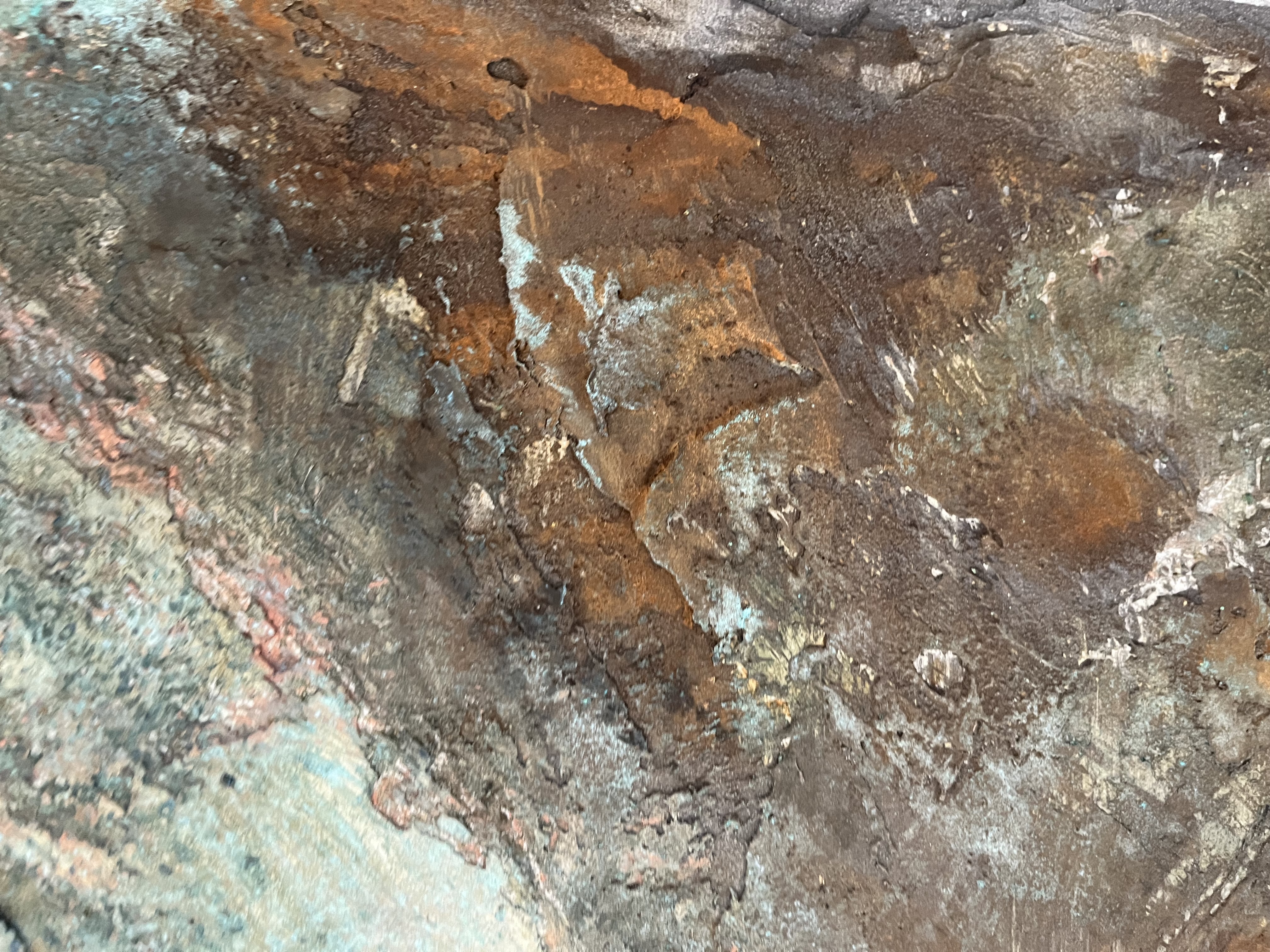 Vopsea Efect Oxidare ironic & Verderame – DuneWalls Vladimir Stanescu materiale Novacolor