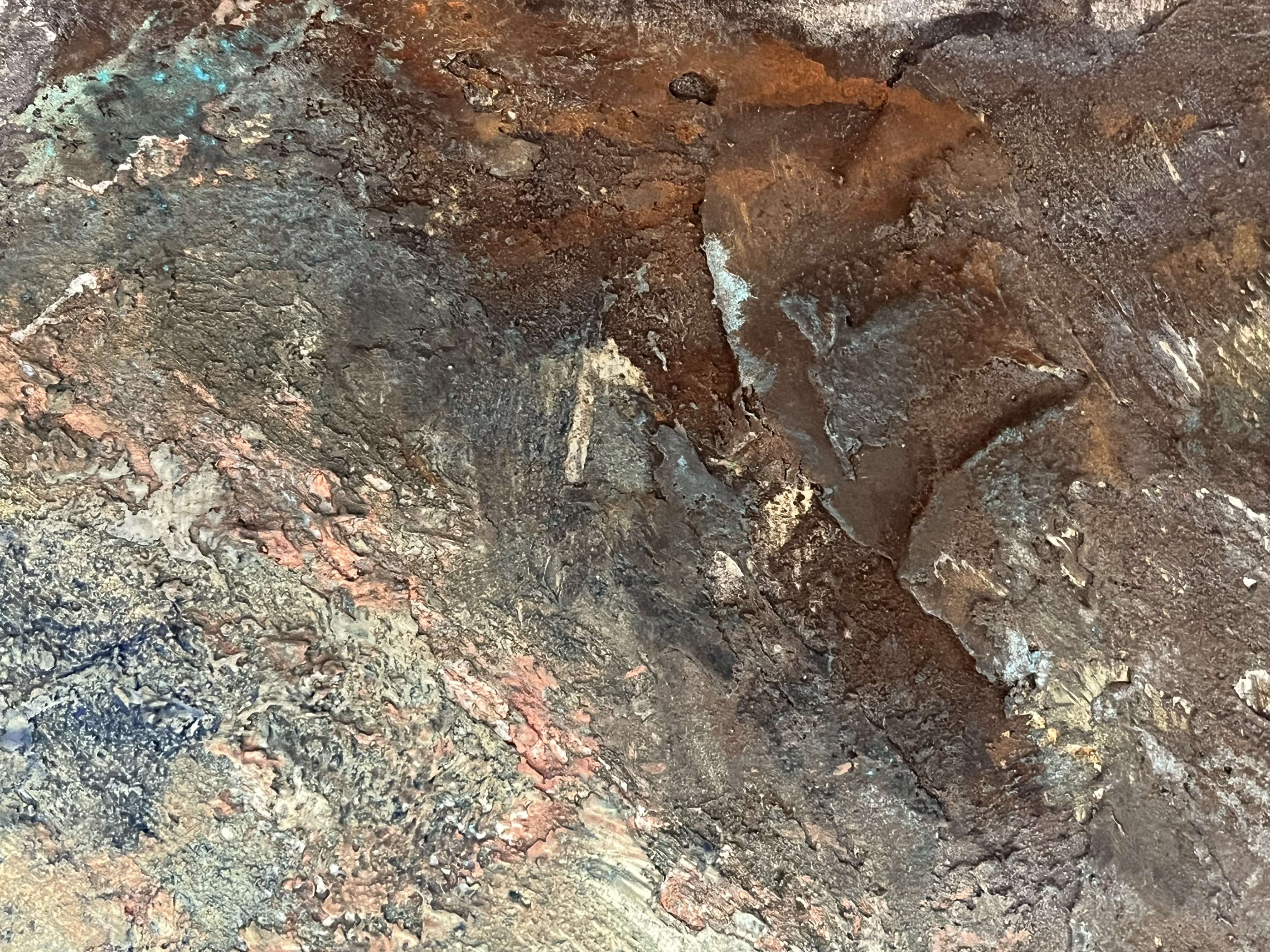 Vopsea Efect Oxidare ironic & Verderame – DuneWalls Vladimir Stanescu materiale Novacolor