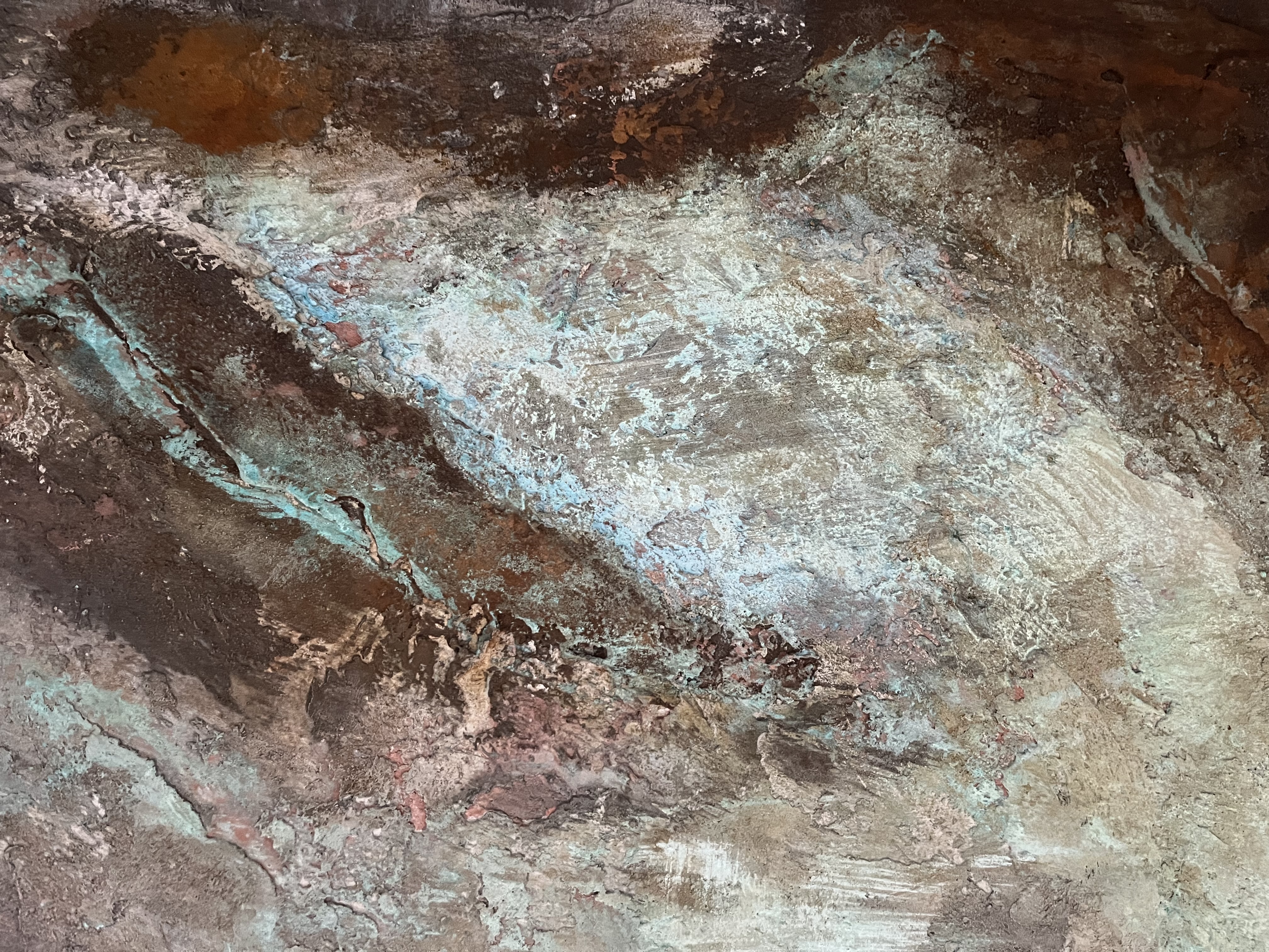 Vopsea Efect Oxidare ironic & Verderame – DuneWalls Vladimir Stanescu materiale Novacolor
