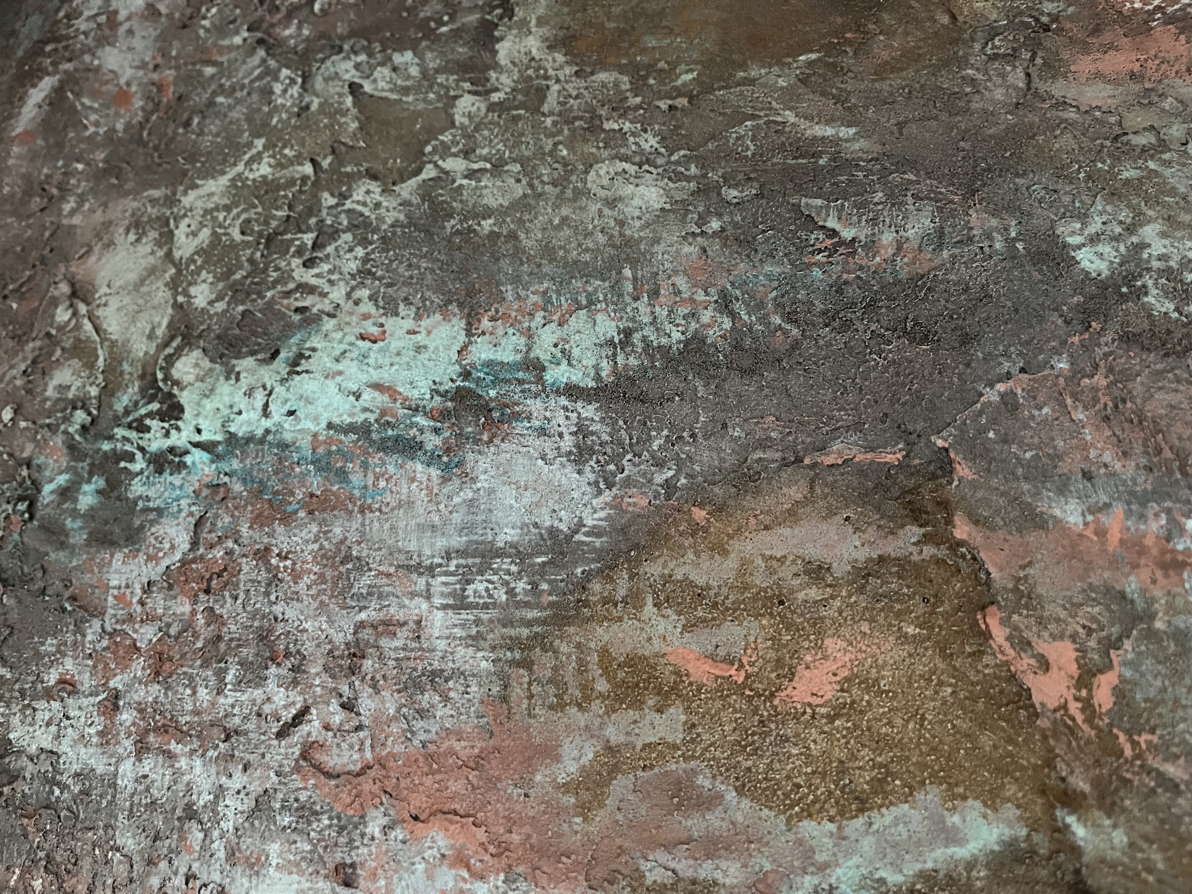 Vopsea Efect Oxidare ironic & Verderame – DuneWalls Vladimir Stanescu materiale Novacolor