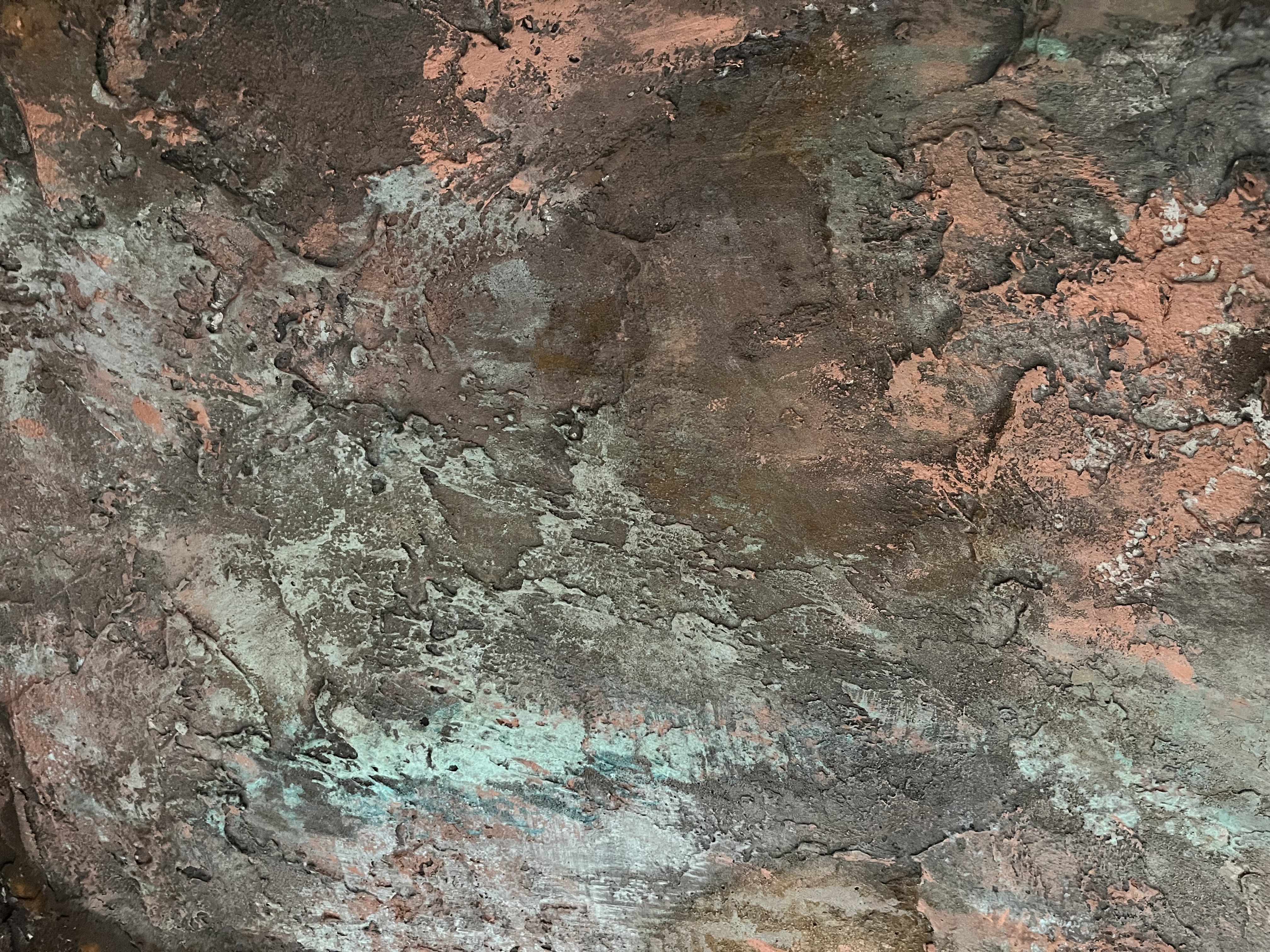 Vopsea Efect Oxidare ironic & Verderame – DuneWalls Vladimir Stanescu materiale Novacolor