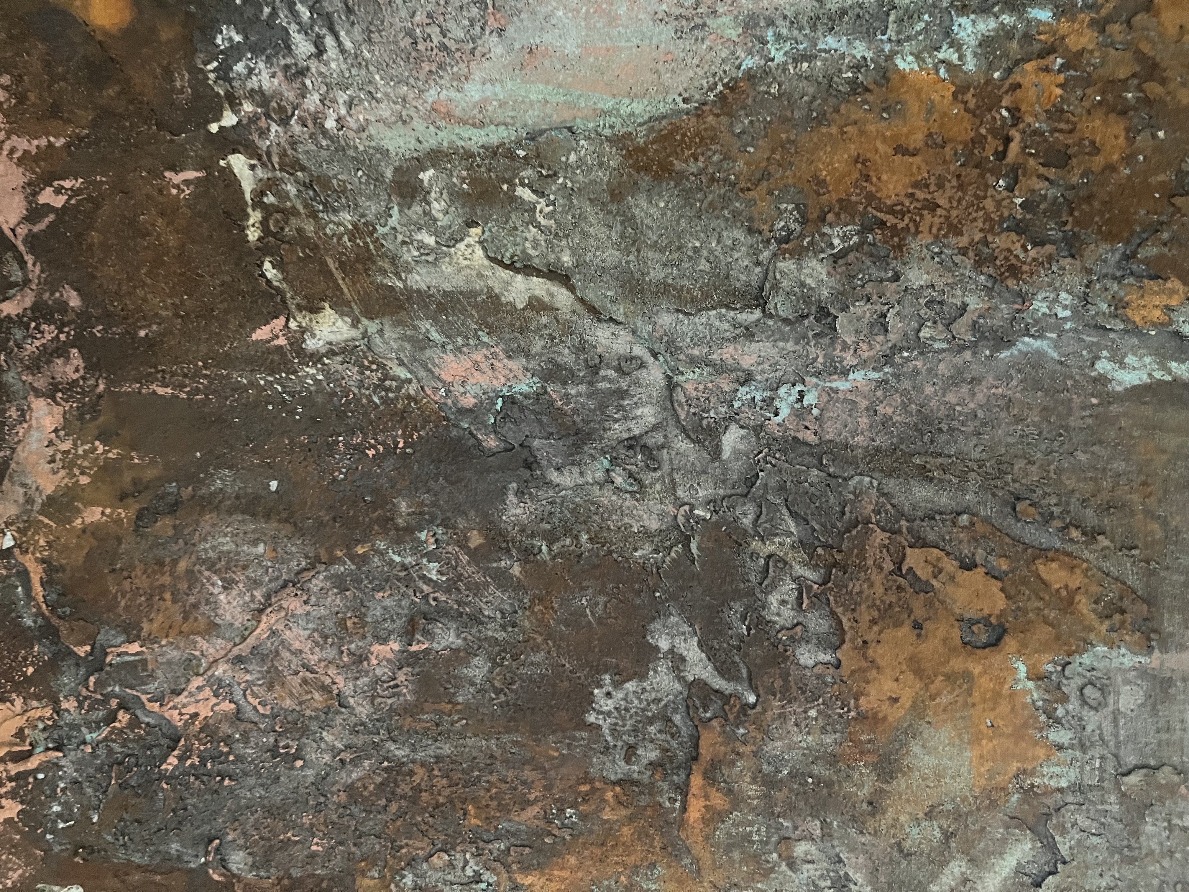 Vopsea Efect Oxidare ironic & Verderame – DuneWalls Vladimir Stanescu materiale Novacolor