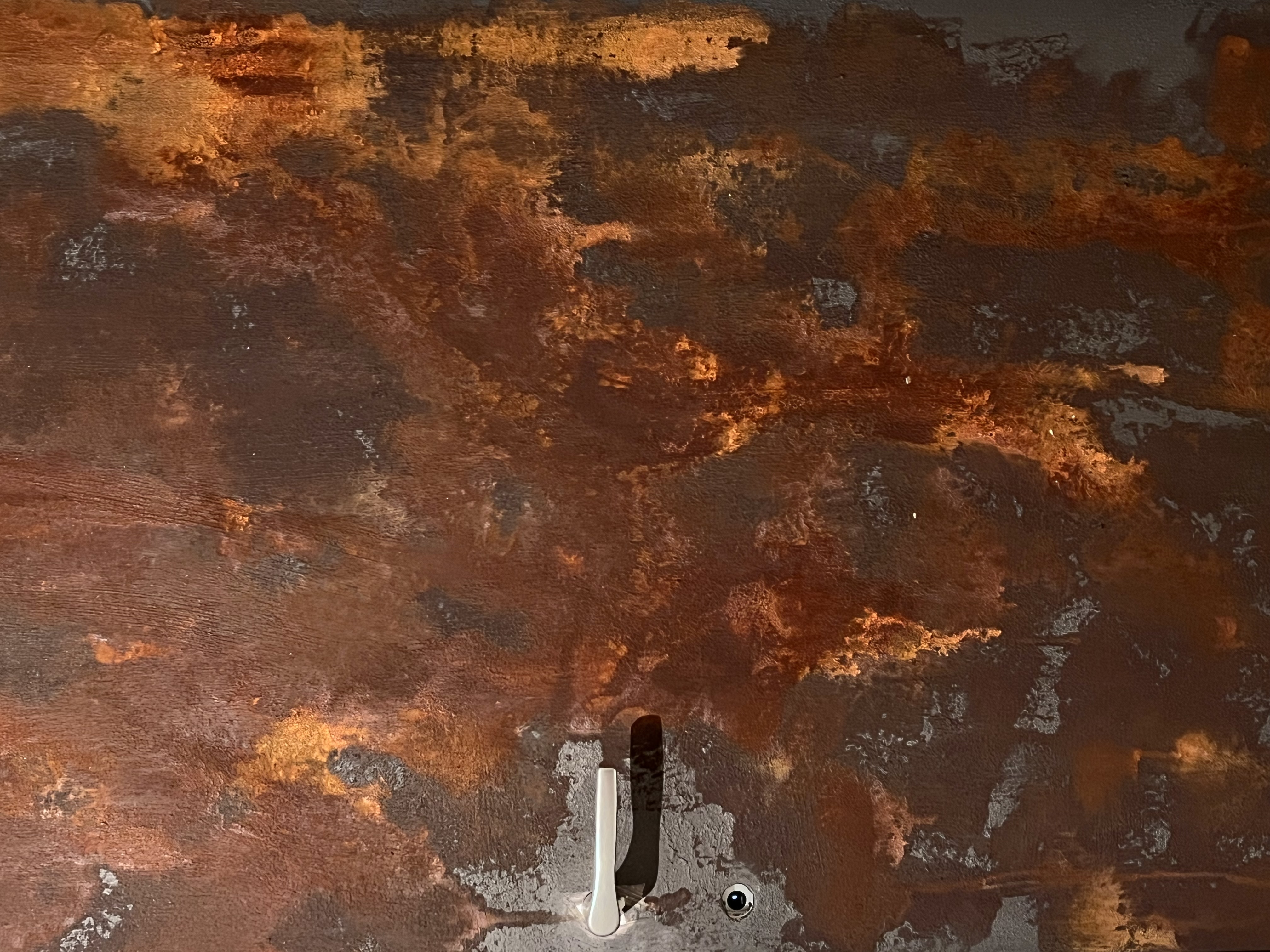 Vopsea Efect Oxidare ironic & Verderame – DuneWalls Vladimir Stanescu materiale Novacolor