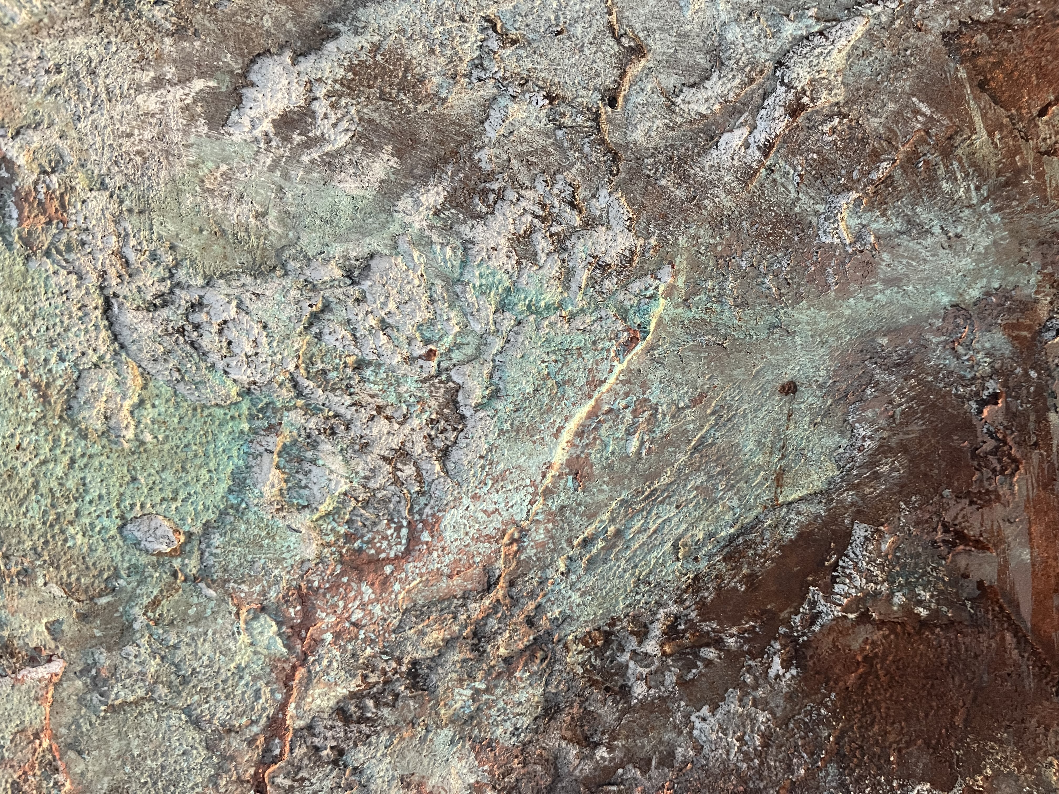 Vopsea Efect Oxidare ironic & Verderame – DuneWalls Vladimir Stanescu materiale Novacolor