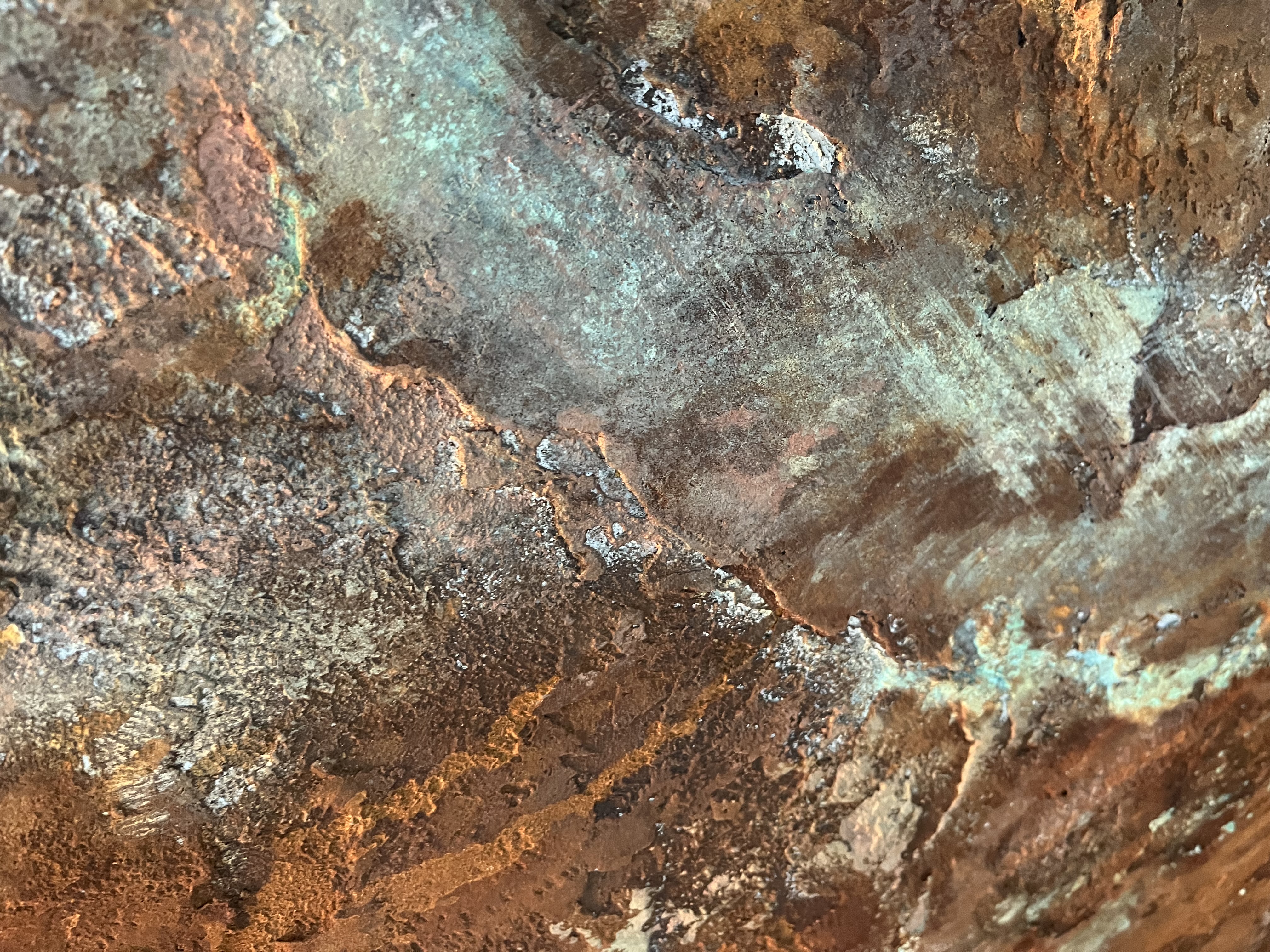 Vopsea Efect Oxidare ironic & Verderame – DuneWalls Vladimir Stanescu materiale Novacolor